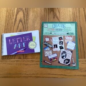 American Girl and Graphic Lettering Art Books